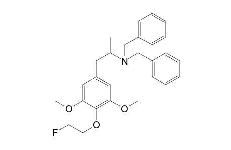 N,N-Dibenzyl-4-(2-fluoroethoxy)-3,5-dimethoxyamphetamine