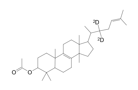 Lanosta-8,24-dien-3-yl acetate