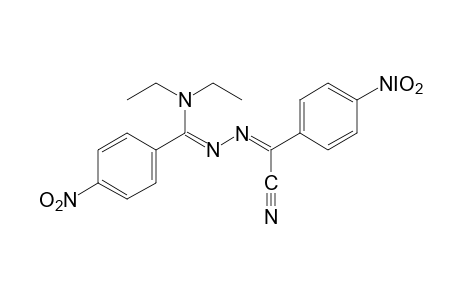 N,N-diethyl-p-nitrobenzamide, azine with (p-nitrophenyl)glyoxylinitrile