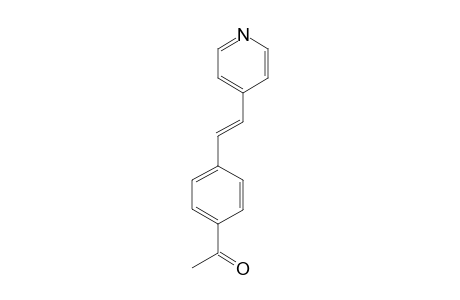 (E)-1-(4-(2-(Pyridin-4-yl)vinyl)phenyl)ethanone
