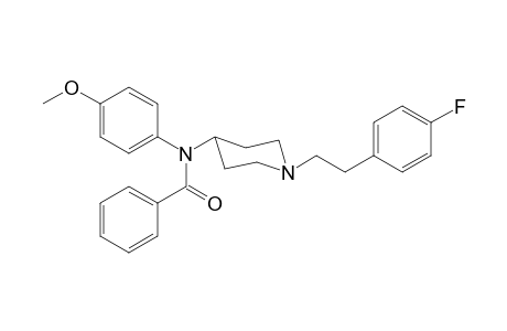 N-(1-[2-(4-Fluorophenyl)ethyl]piperidin-4-yl)-N-4-methoxyphenylbenzamide
