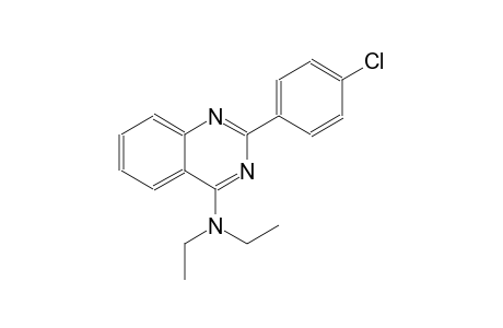 N-[2-(4-chlorophenyl)-4-quinazolinyl]-N,N-diethylamine