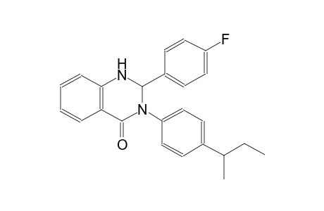 4(1H)-quinazolinone, 2-(4-fluorophenyl)-2,3-dihydro-3-[4-(1-methylpropyl)phenyl]-