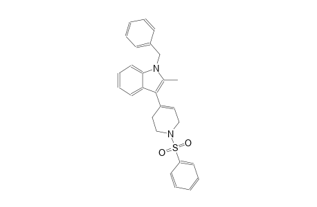 1H-indole, 2-methyl-1-(phenylmethyl)-3-[1,2,3,6-tetrahydro-1-(phenylsulfonyl)-4-pyridinyl]-