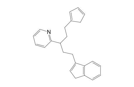 Pyridine, 2-[1-[2-(1,3-cyclopentadien-1-yl)ethyl]-3-(1H-inden-3-yl)propyl]-