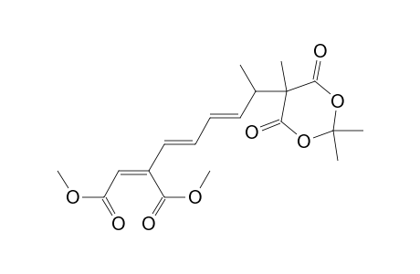 2-Butenedioic acid, 2-[5-(2,2,5-trimethyl-4,6-dioxo-1,3-dioxan-5-yl)-1,3-hexadienyl]-, dimethyl ester, (Z,E,E)-