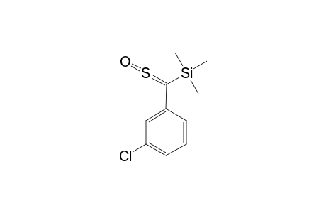 (E)-(3-CHLOROTHIOBENZOYL)-TRIMETHYLSILANE-S-OXIDE