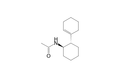 Acetamide, N-[2-(1-cyclohexen-1-yl)cyclohexyl]-, trans-