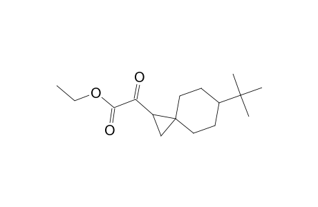 1-Ethoxalyl-6-tert-butylspiro(2,5)octane