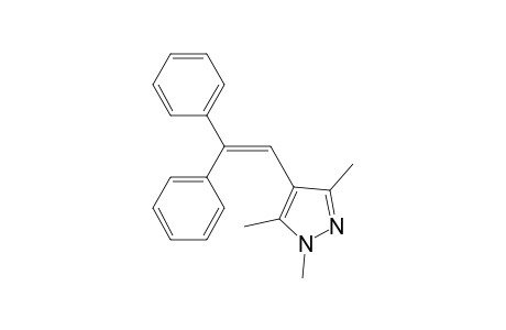4-(2,2-diphenylethenyl)-1,3,5-trimethyl-pyrazole
