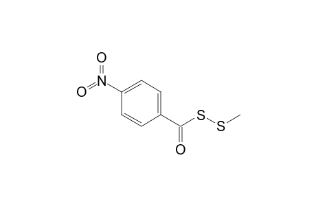 4-Nitrobenzenecarbothioic acid S-(methylthio) ester