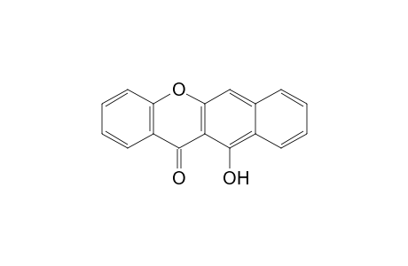 12H-Benzo[b]xanthen-12-one, 11-hydroxy-