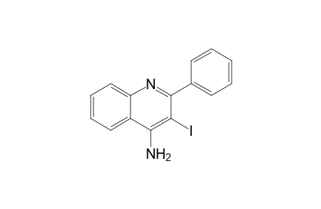 4-Amino-3-iodo-2-phenylquinoline
