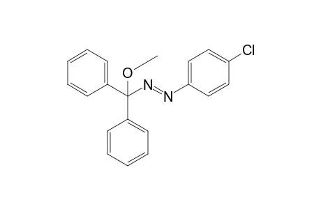 [(p-chlorophenyl)azo]diphenylmethyl, methyl ether