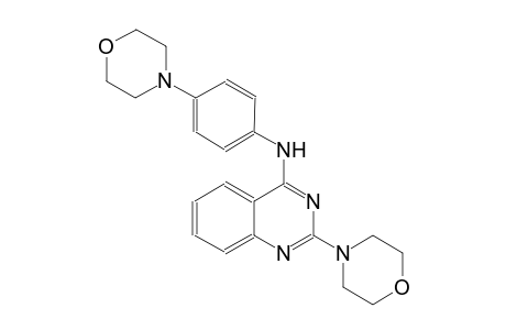 N-[4-(4-morpholinyl)phenyl]-N-[2-(4-morpholinyl)-4-quinazolinyl]amine