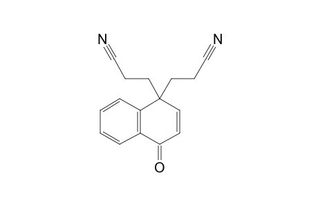 3',3'-(4-Oxonaphthalene-1,1(4H)-diyl)dipropanenitrile
