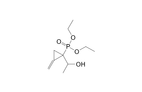 Cyclopropane, 1-(1-hydroxyethyl)-1-(diethylphosphonyl)-2-methylene-