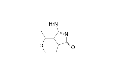 5-Amino-3,4-dihydro-4-(1-methoxyethyl)-3-methyl-2H-pyrrol-2-one