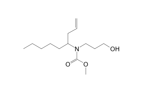 Methyl 3-hydroxypropyl(non-1-en-4-yl)carbamate