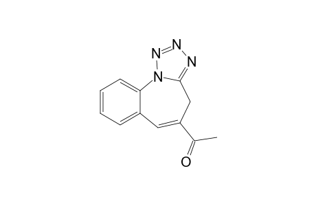 1-(4H-tetrazolo[1,5-a][1]benzazepin-5-yl)ethanone