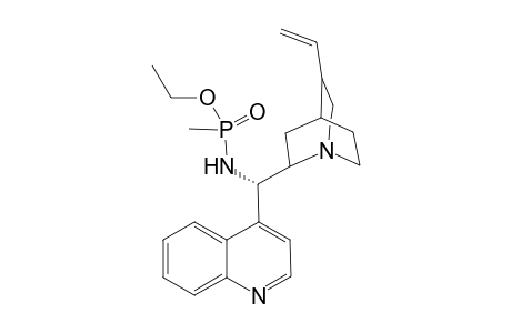 (1S)-N-[ethoxy(methyl)phosphoryl]-1-(4-quinolyl)-1-(5-vinylquinuclidin-2-yl)methanamine