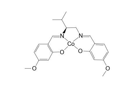 [(2S)-[N,N'-Bis-(2'-hydroxy-4'-methoxy benzylidene)]-3-methyl-1,2-diaminobutanato]cobaltII