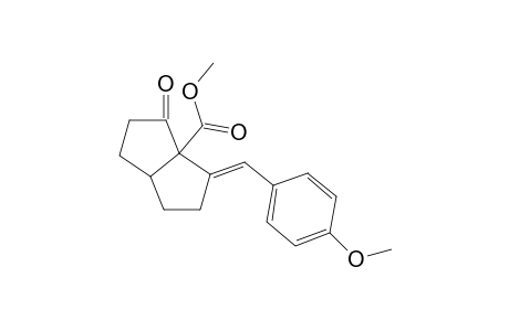 (E)-methyl 3-(4-methoxybenzylidene)-4-oxooctahydropentalene-3a-carboxylate