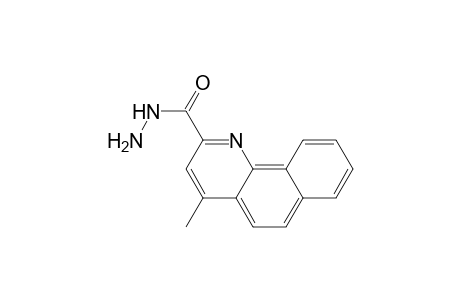 1-Methyl-4-azaphenanthrene-3-carboxylic acid, hydrazide