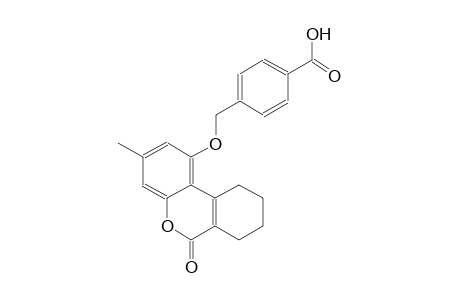 4-{[(3-methyl-6-oxo-7,8,9,10-tetrahydro-6H-benzo[c]chromen-1-yl)oxy]methyl}benzoic acid