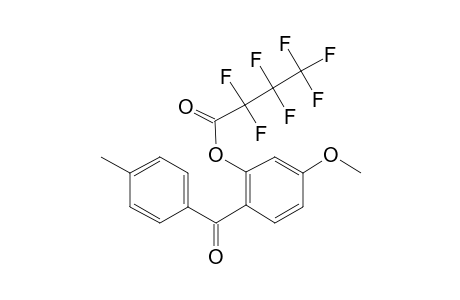 2-Hydroxy-4-methoxy-4'-methylbenzophenone, heptafluorobutyrate