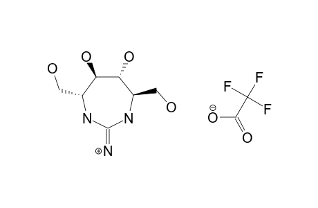 (4R,5R,6R,7R)-5,6-DIHYDROXY-4,7-DIHYDROXYMETHYL-1,3-DIAZEPAN-2-IMINIUM-TRIFLUOROACETATE