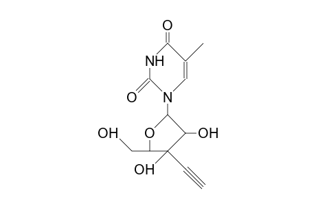 1-(3-C-Ethynyl-B-D-xylo-pentofuranosyl)-thymine