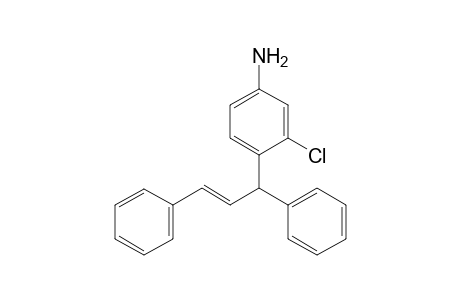 (E)-3-Chloro-4-(1,3-diphenylallyl)aniline