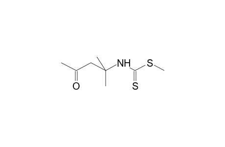 METHYL-N-(2-METHYL-4-OXOPENTYL-2)DITHIOCARBAMATE