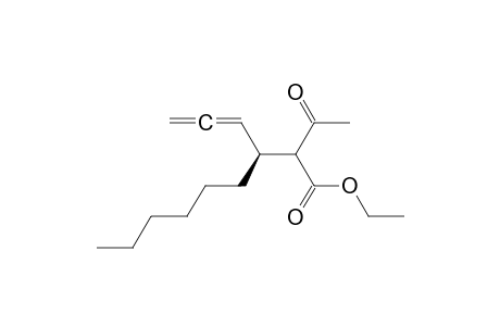 (3S)-Ethyl 2-acetyl-3-(propa-1,2-dien-1-yl)nonanoate