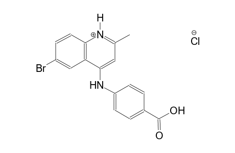 6-bromo-4-(4-carboxyanilino)-2-methylquinolinium chloride