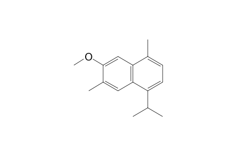 1,6-dimethyl-4-isopropyl-7-methoxynaphthalene