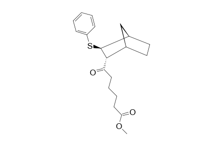 METHYL-6-(3-PHENYLTHIOBICYClO-[2.2.1]-HEPT-2-YL)-6-OXOHEXANOATE