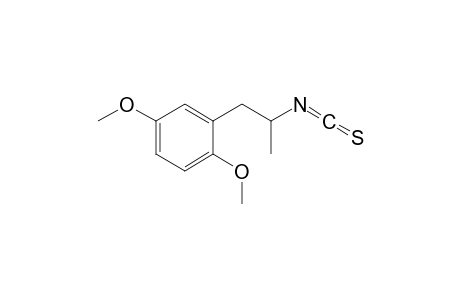 Benzene, 2-(2-isothiocyanatopropyl)-1,4-dimethoxy-