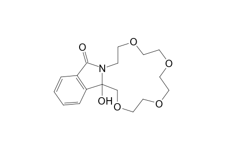 1,3,4,6,7,10,12,13,19b-Decahydro-19b-hydroxy-5H-[1,4,7,10,13]-tetraoxaazacyclopentadecino[12,13-a]isoindol-15-one