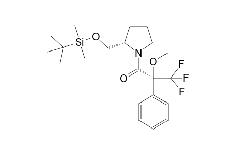 (S)-2-Pyrrolidinemethanol tert-Butyldimethylsilyl Ether (S)-MTPA-amide