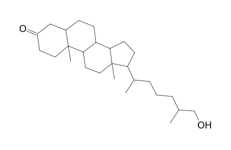 Cholestan-3-one, 26-hydroxy-, (5.beta.)-