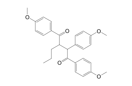 1,2,4-Tris(4-methoxyphenyl)-3-propylbutan-1,4-dione