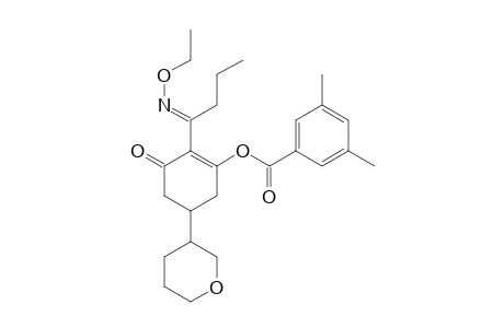 Benzoic acid, 3,5-dimethyl-, 2-[1-(ethoxyimino)butyl]-3-oxo-5-(tetrahydro-2H-pyran-3-yl)-1-cyclohexen-1-yl ester