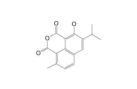 11-hydroxy-12-isopropyl-4-methylbenzo[de]isochromene-1,3-dione