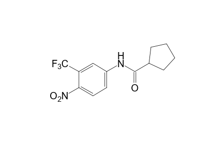 4'-NITRO-alpha,alpha,alpha-TRIFLUOROCYCLOPENTANECARBOXY-m-TOLUIDIDE