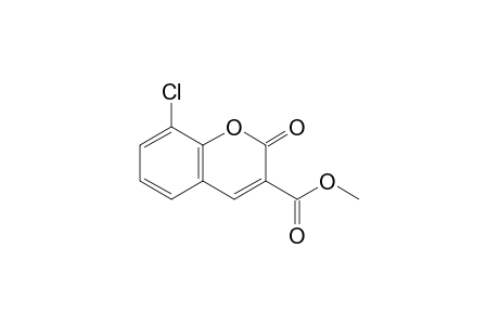 8-Chloro-2-keto-chromene-3-carboxylic acid methyl ester
