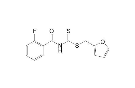 (Furan-2'-yl)methyl](2'-fluorobenzoyl)carbamodithioate