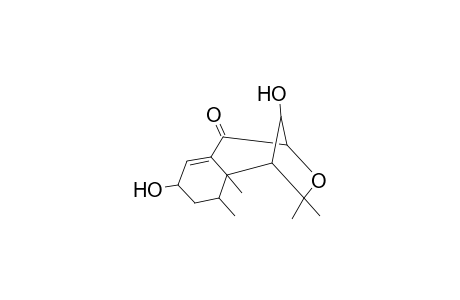 1,4-Methano-3-benzoxepin-5(4H)-one, 1,2,7,8,9,9a-hexahydro-7,10-dihydroxy-2,2,9,9a-tetramethyl-