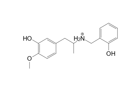 3,4-DMA-NBOMe-M (O,O-bis-demethyl-glucuronide) isomer 1 MS3_1